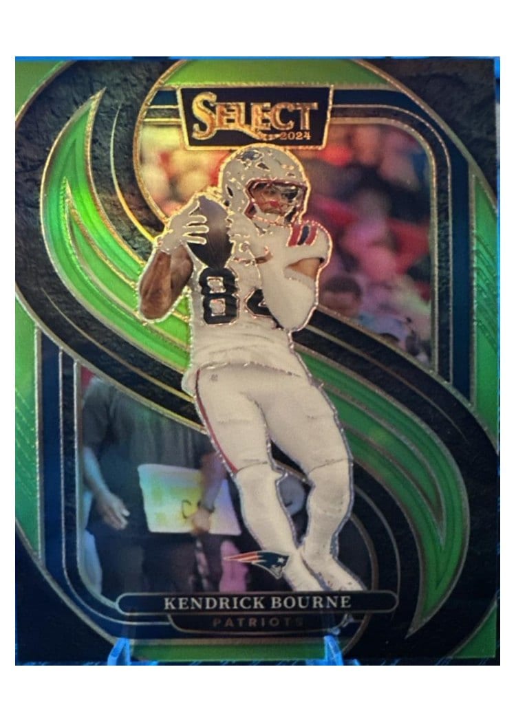 2024 Panini Select Base Set Kendrick Bourne Green Mojo #176 card