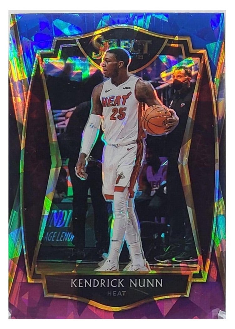 2020-21 Panini Select Base Set Kendrick Nunn Blue White Purple Ice #153 card