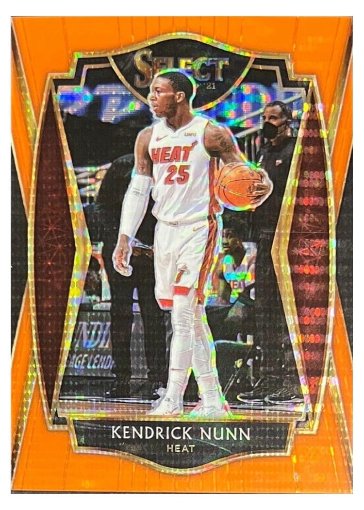 2020-21 Panini Select Base Set Kendrick Nunn #153 card