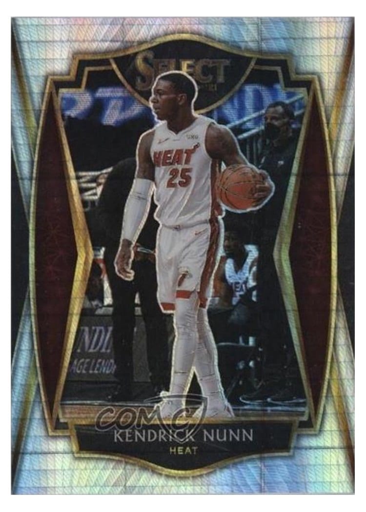 2020-21 Panini Select Base Set Kendrick Nunn #153 card