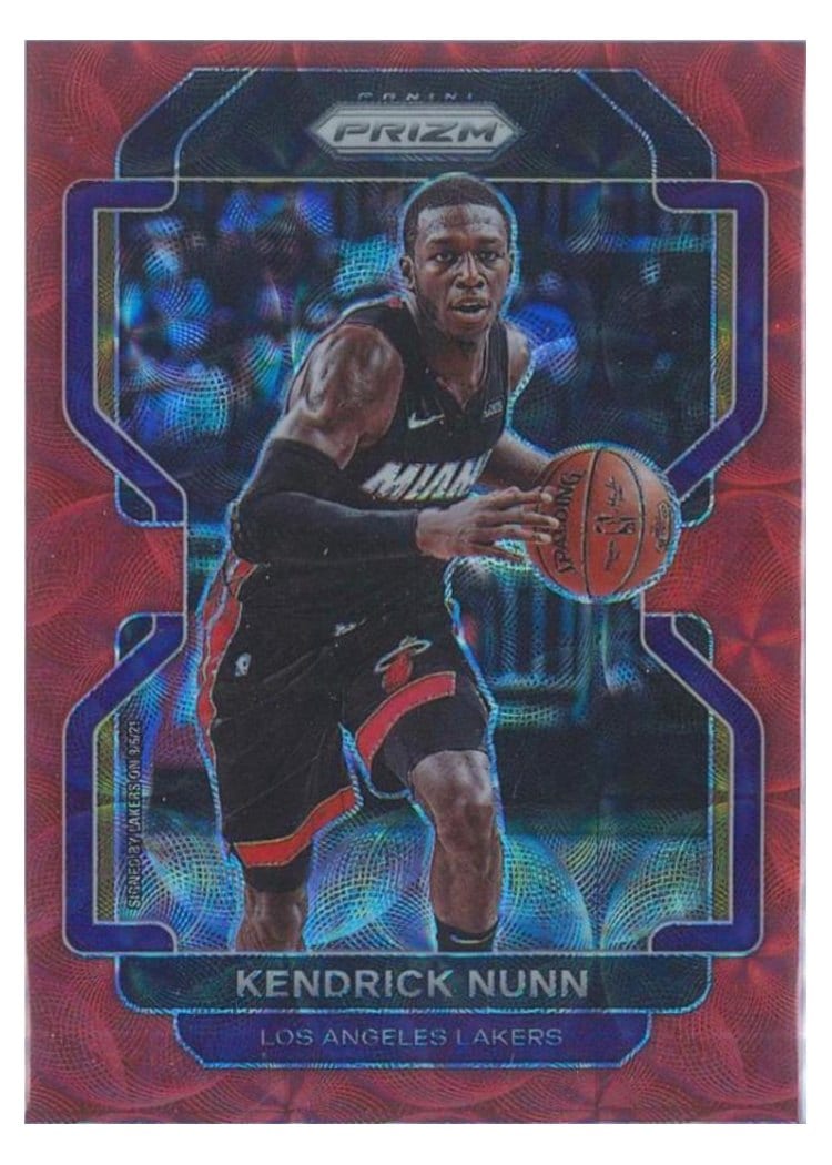 2021-22 Panini Prizm Base Set Kendrick Nunn #216 card