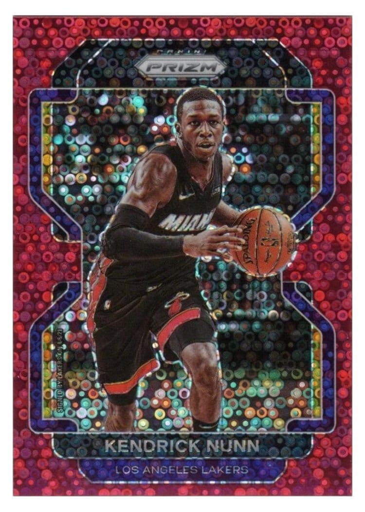 2021-22 Panini Prizm Base Set Kendrick Nunn #216 card