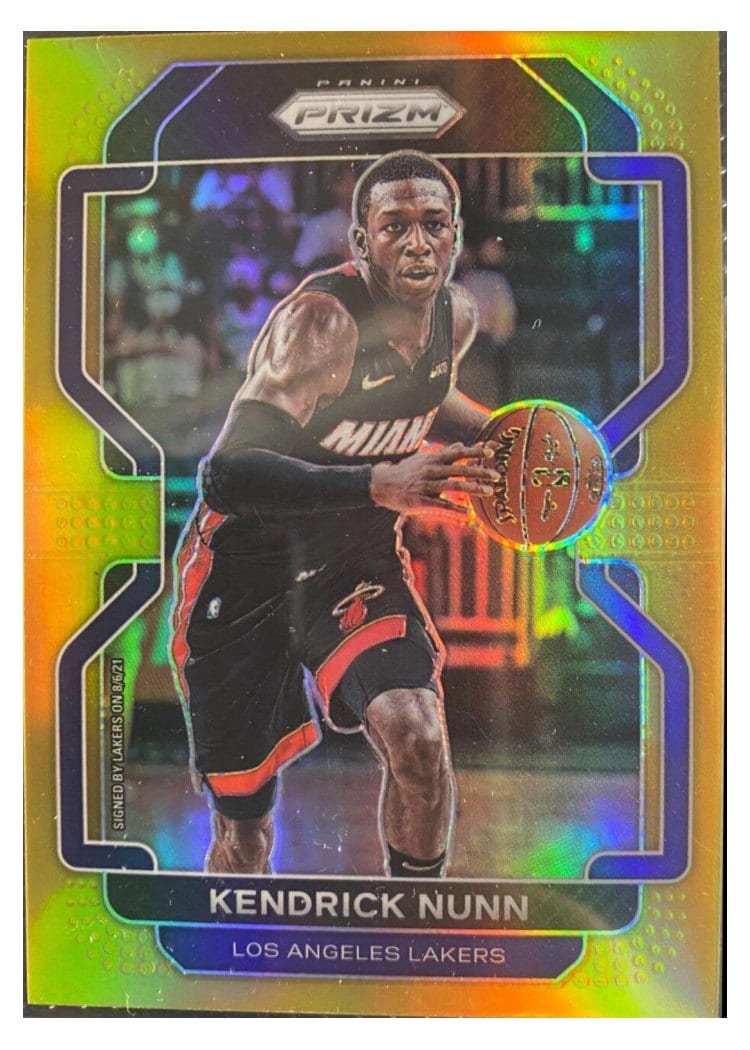 2021-22 Panini Prizm Base Set Kendrick Nunn #216 card