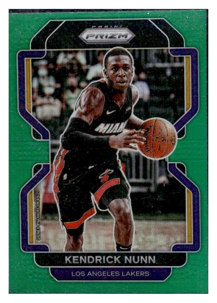 2021-22 Panini Prizm Base Set Kendrick Nunn #216 card