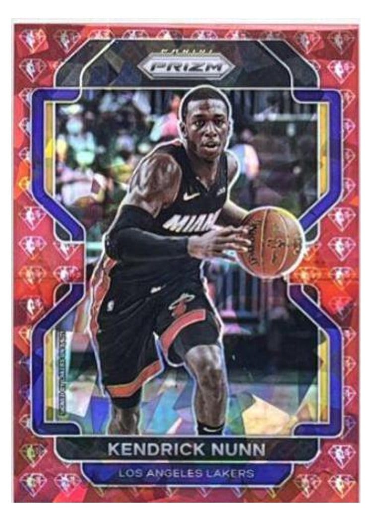 2021-22 Panini Prizm Base Set Kendrick Nunn #216 card