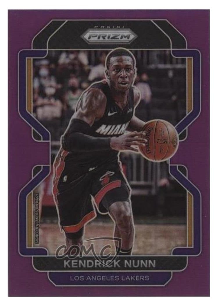 2021-22 Panini Prizm Base Set Kendrick Nunn #216 card
