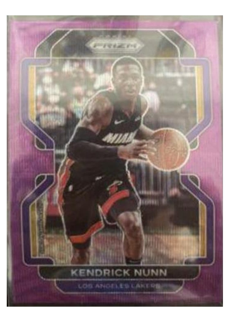 2021-22 Panini Prizm Base Set Kendrick Nunn #216 card