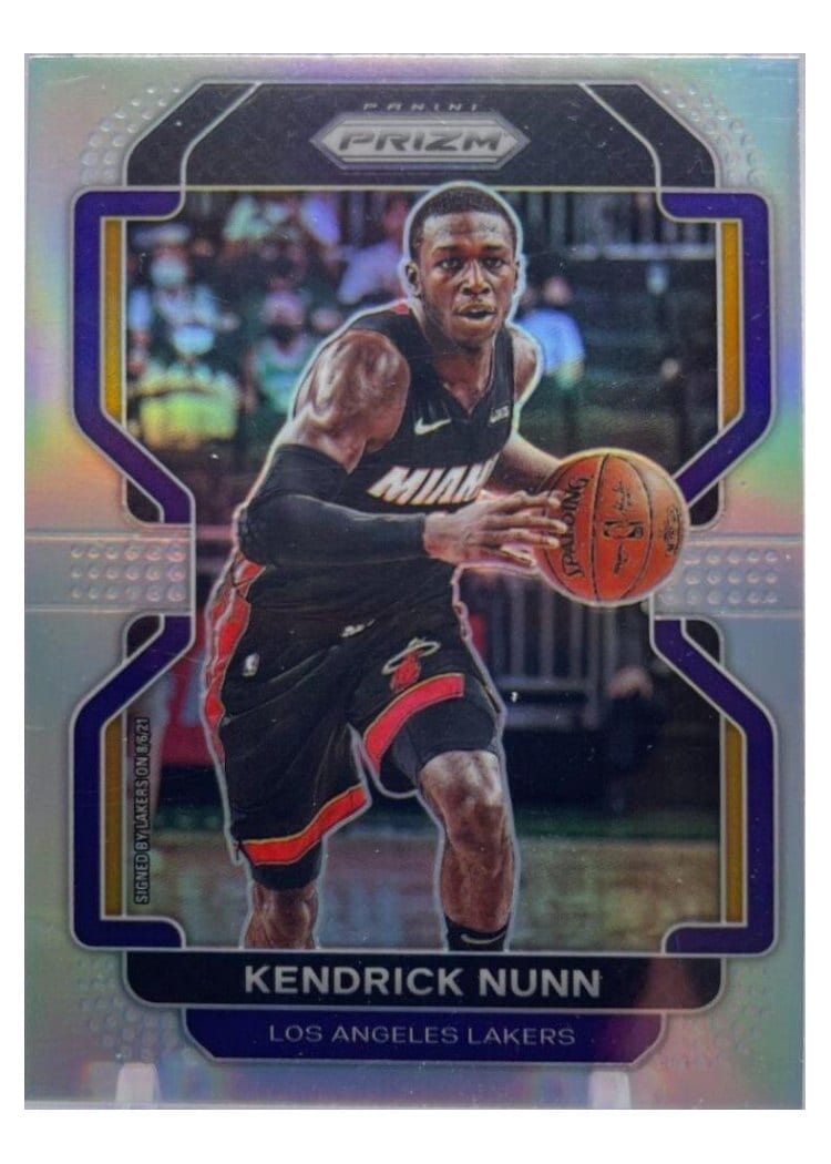 2021-22 Panini Prizm Base Set Kendrick Nunn #216 card