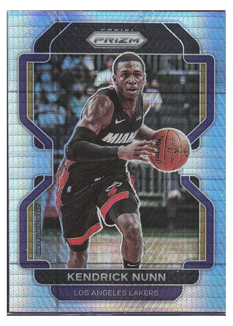 2021-22 Panini Prizm Base Set Kendrick Nunn #216 card