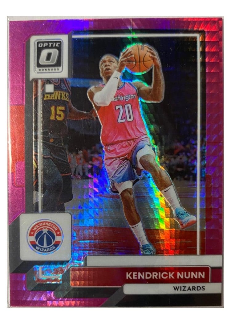 2022-23 Donruss Optic Base Set Kendrick Nunn Hyper Pink #123 card