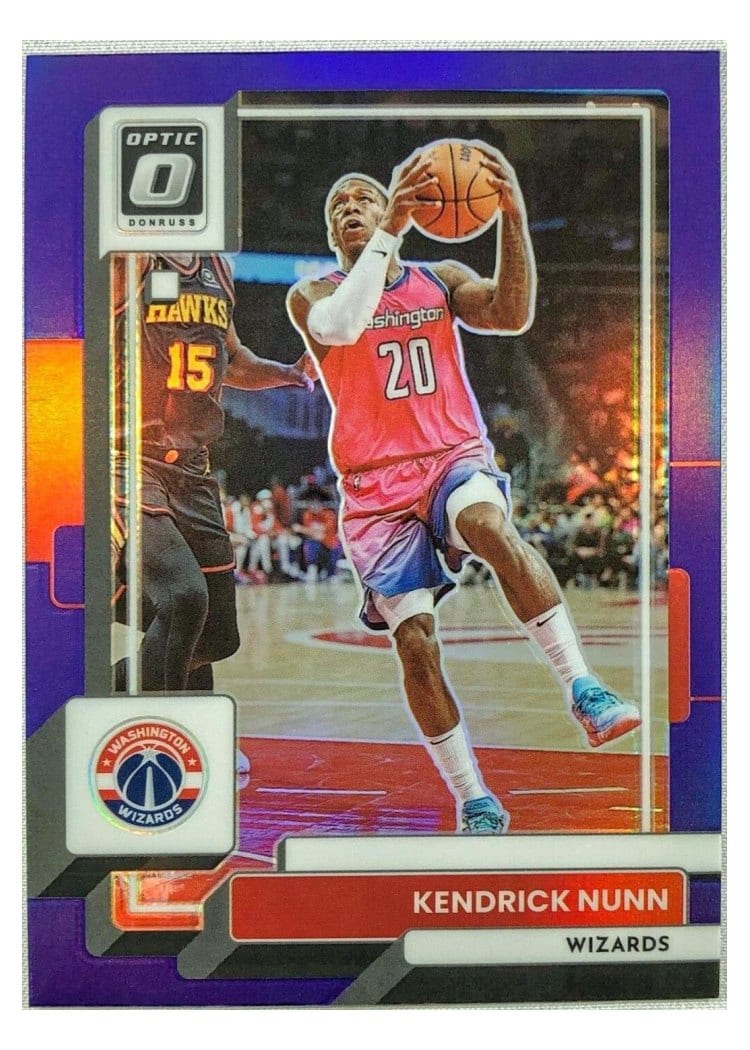 2022-23 Donruss Optic Base Set Kendrick Nunn #123 card