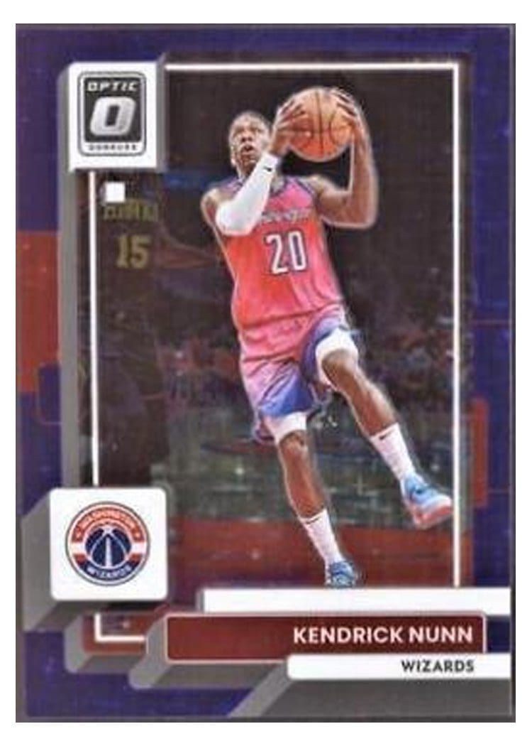 2022-23 Donruss Optic Base Set Kendrick Nunn #123 card