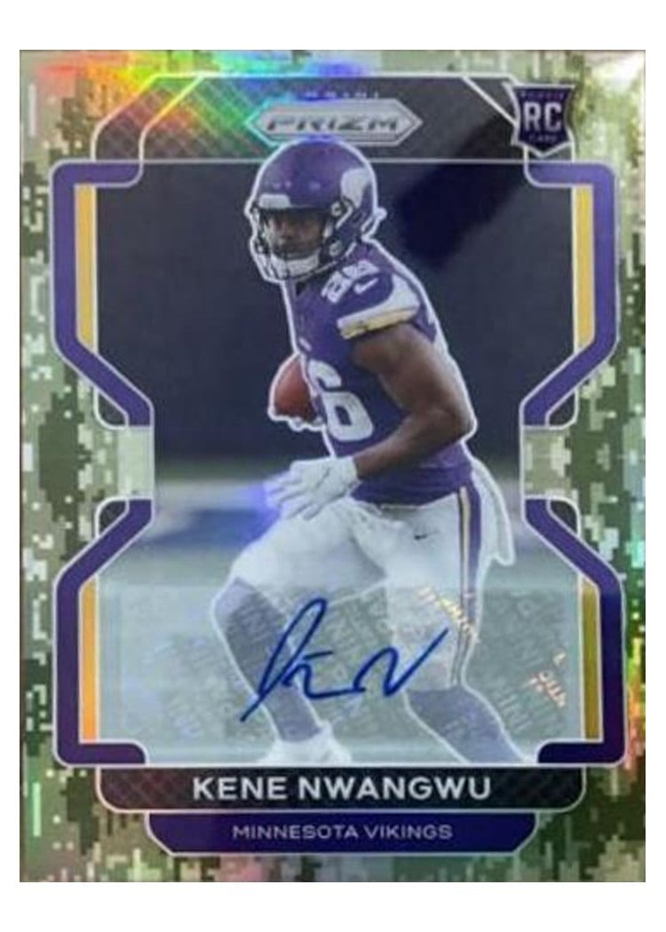 2021 Panini Prizm Base Set Kene Nwangwu #364 card