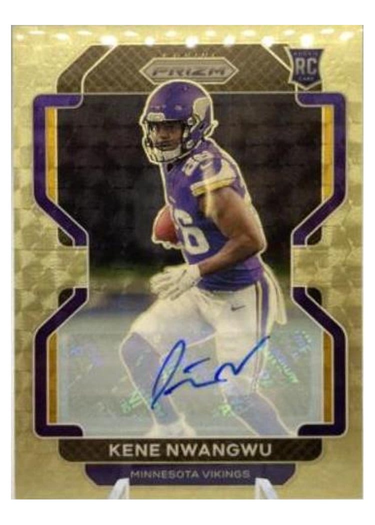2021 Panini Prizm Base Set Kene Nwangwu #364 card