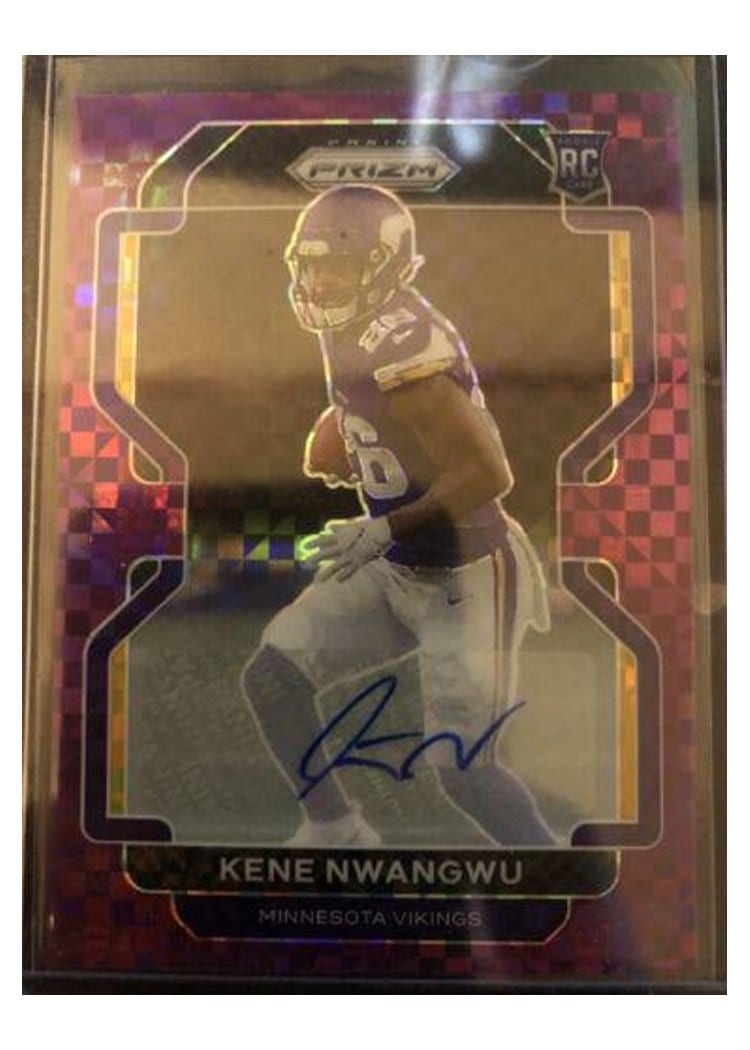 2021 Panini Prizm Base Set Kene Nwangwu #364 card