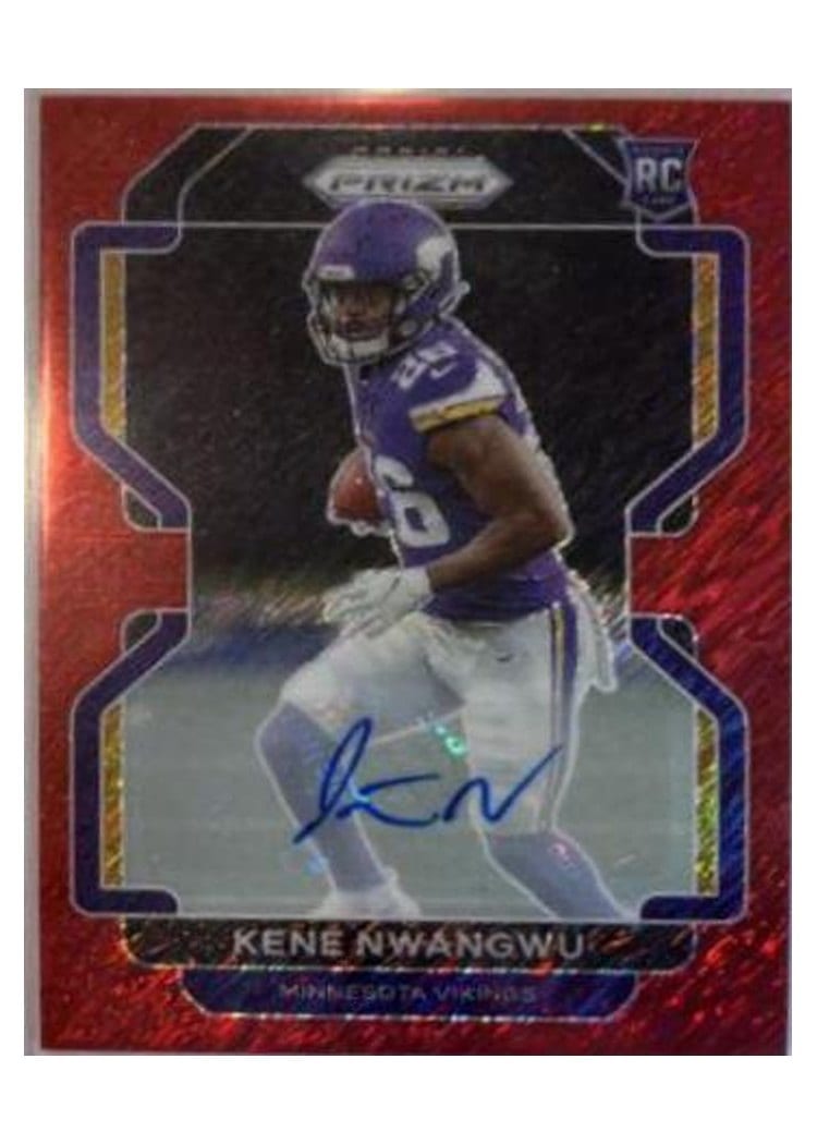 2021 Panini Prizm Base Set Kene Nwangwu #364 card