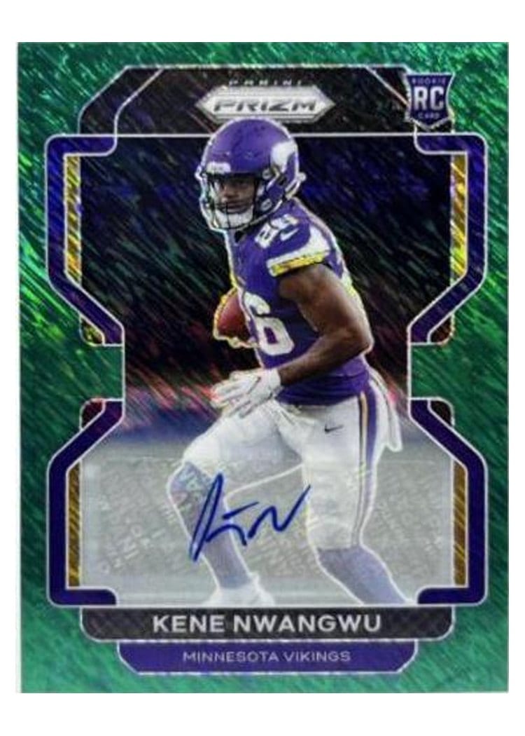 2021 Panini Prizm Base Set Kene Nwangwu #364 card