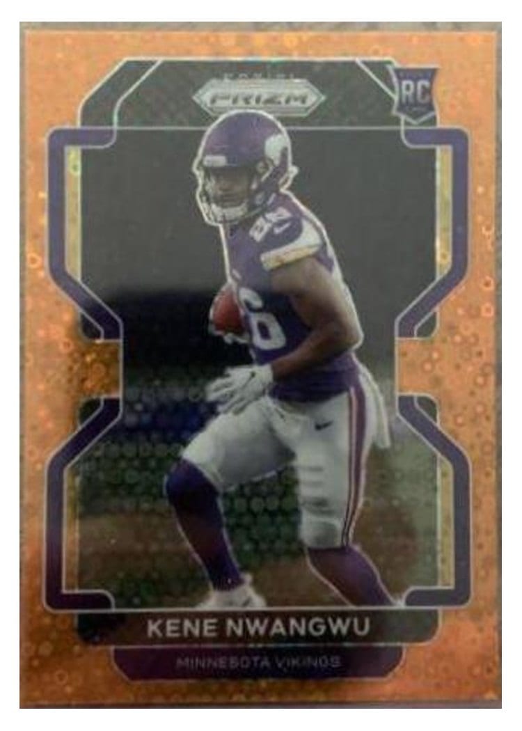 2021 Panini Prizm Base Set Kene Nwangwu #364 card