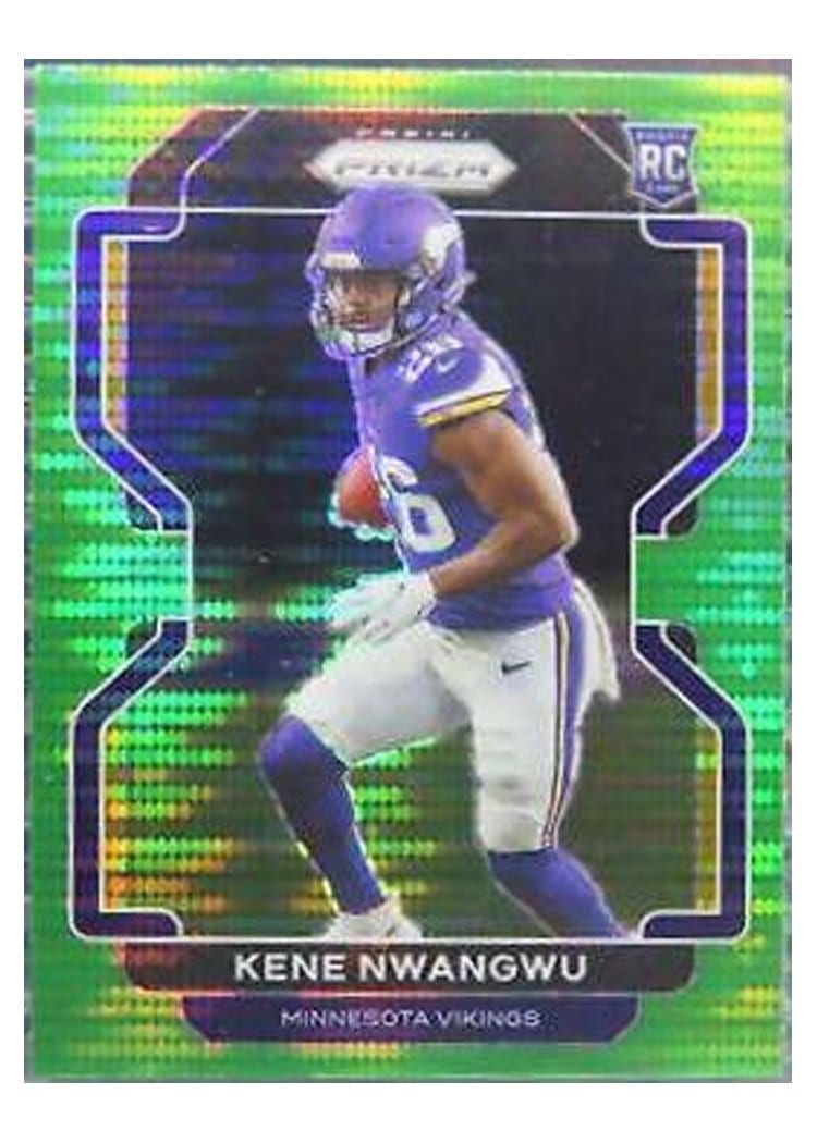 2021 Panini Prizm Base Set Kene Nwangwu #364 card