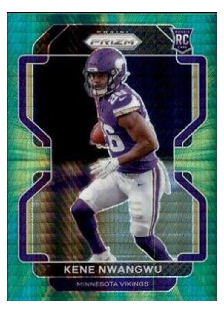 2021 Panini Prizm Base Set Kene Nwangwu #364 card
