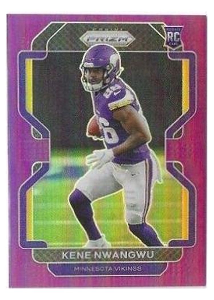 2021 Panini Prizm Base Set Kene Nwangwu #364 card