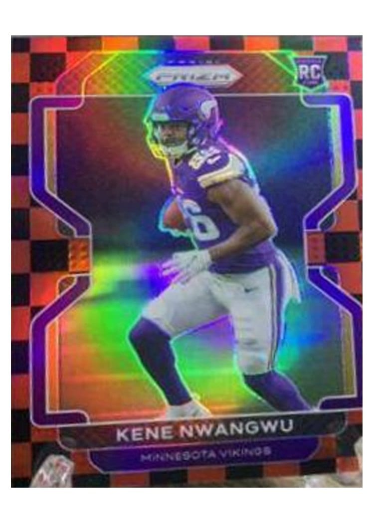 2021 Panini Prizm Base Set Kene Nwangwu Red Prizm #364 card