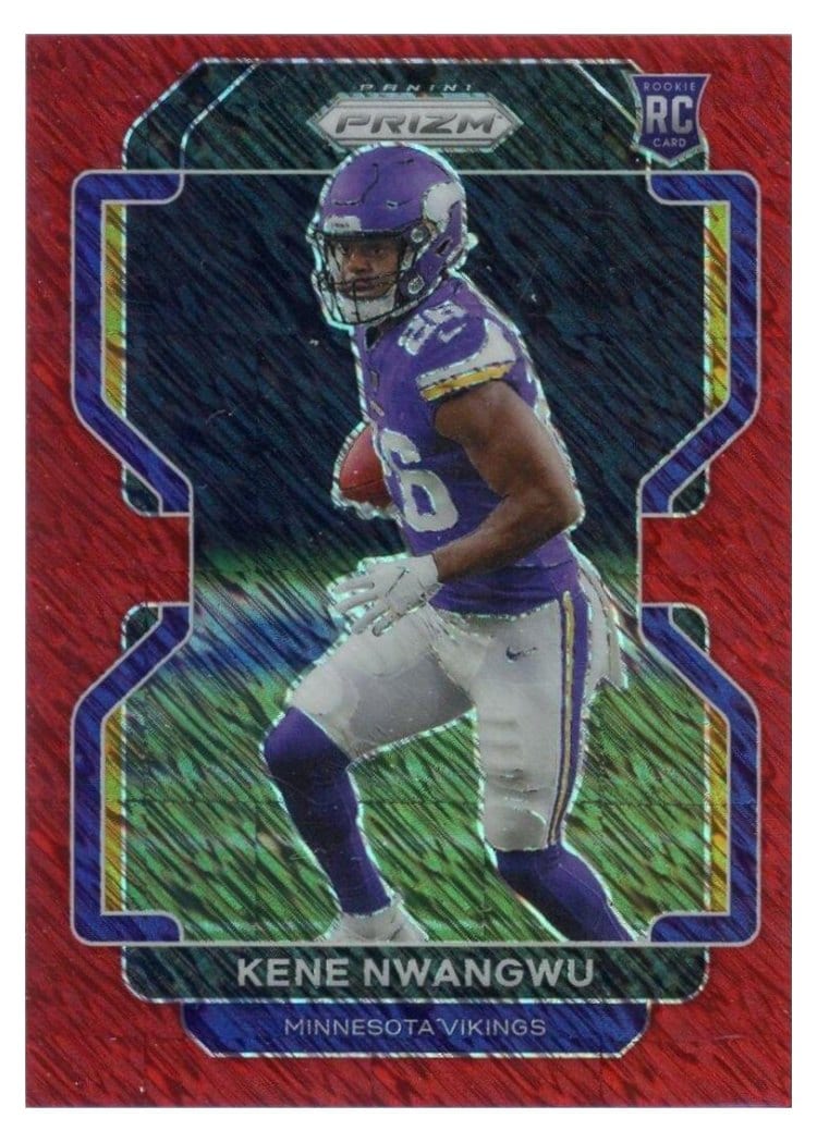 2021 Panini Prizm Base Set Kene Nwangwu #364 card