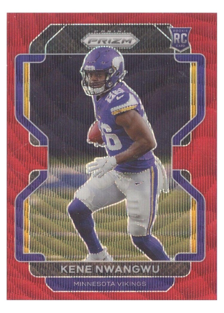 2021 Panini Prizm Base Set Kene Nwangwu #364 card