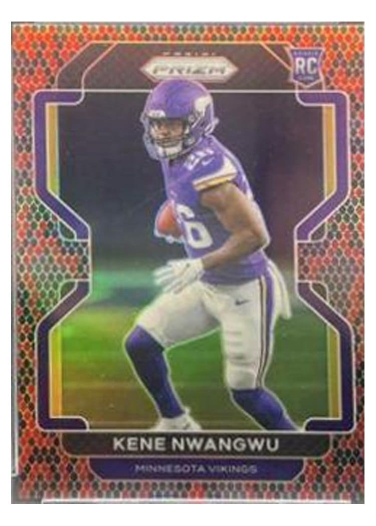 2021 Panini Prizm Base Set Kene Nwangwu #364 card