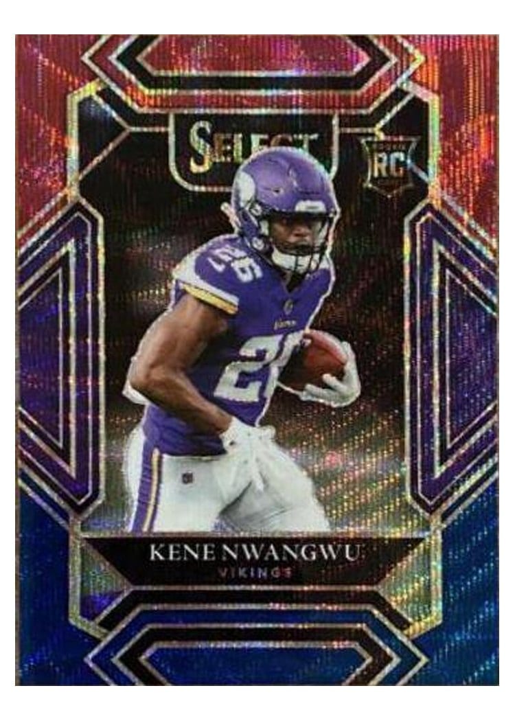 2021 Panini Select Base Set Kene Nwangwu Tri Color #274 card
