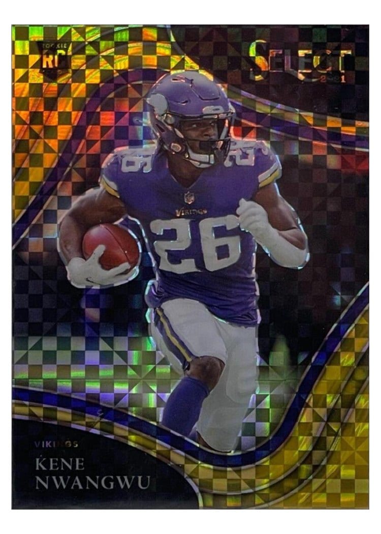 2021 Panini Select Base Set Kene Nwangwu #374 card