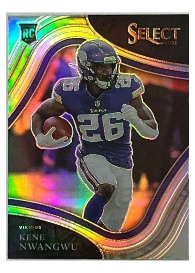 2021 Panini Select Base Set Kene Nwangwu #374 card