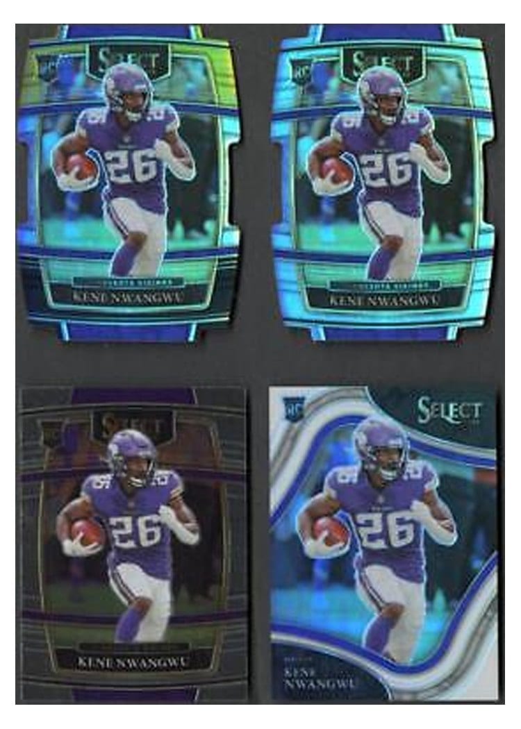 2021 Panini Select Base Set Kene Nwangwu #374 card