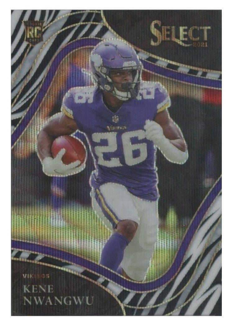 2021 Panini Select Base Set Kene Nwangwu #374 card