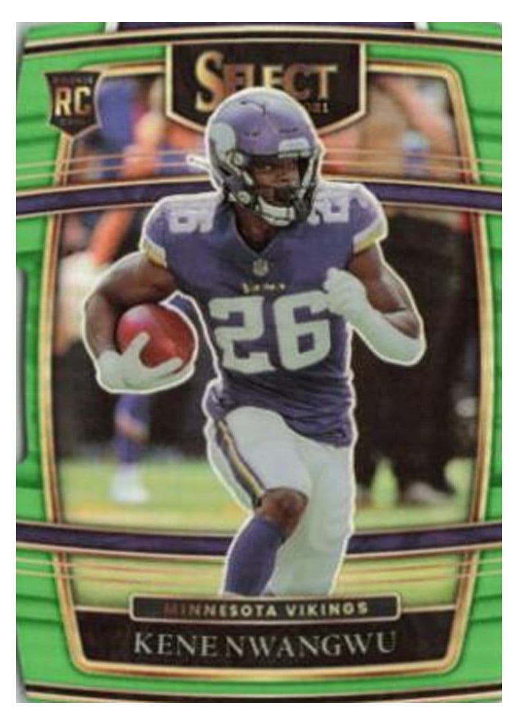 2021 Panini Select Base Set Kene Nwangwu #74 card