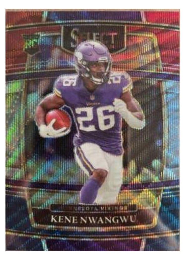 2021 Panini Select Base Set Kene Nwangwu Tri Color #74 card