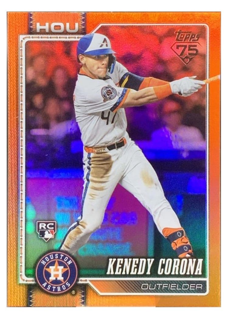 2026 Topps Base Set Kenedy Corona Orange Rainbow #145