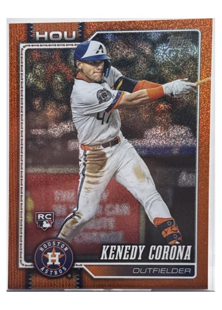 2026 Topps Base Set Kenedy Corona Orange Sandglitter #145