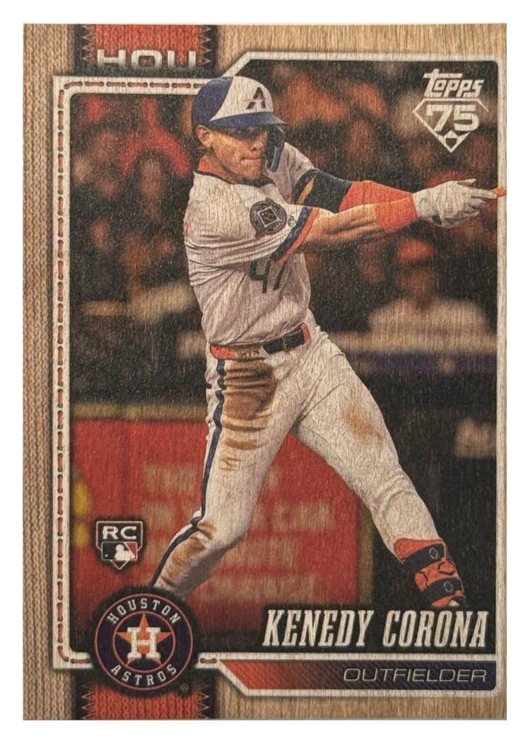 2026 Topps Base Set Kenedy Corona Wood #145