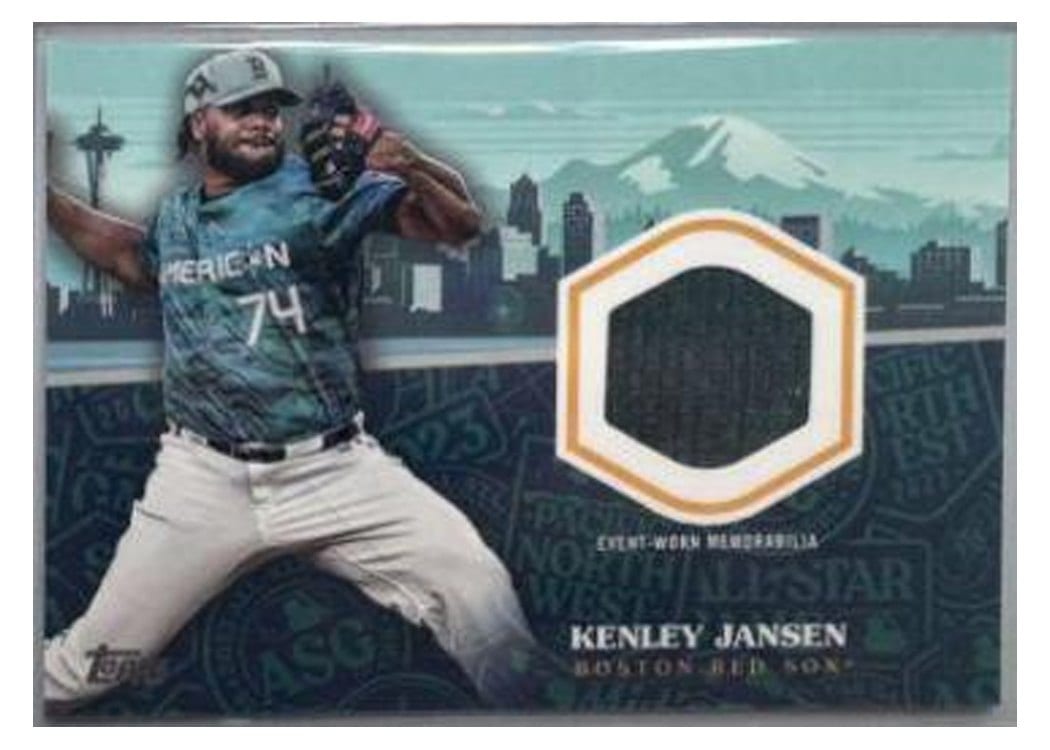 2023 Topps Update All-Star Stitches Kenley Jansen #ASR-KEN card