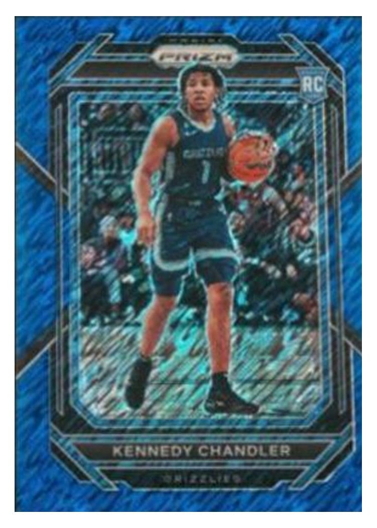 2022-23 Panini Prizm Base Set Kennedy Chandler #235 card