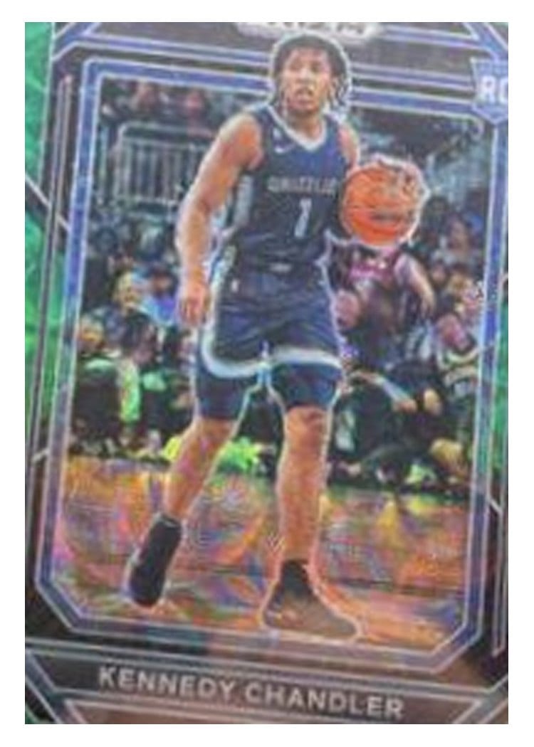 2022-23 Panini Prizm Base Set Kennedy Chandler #235 card
