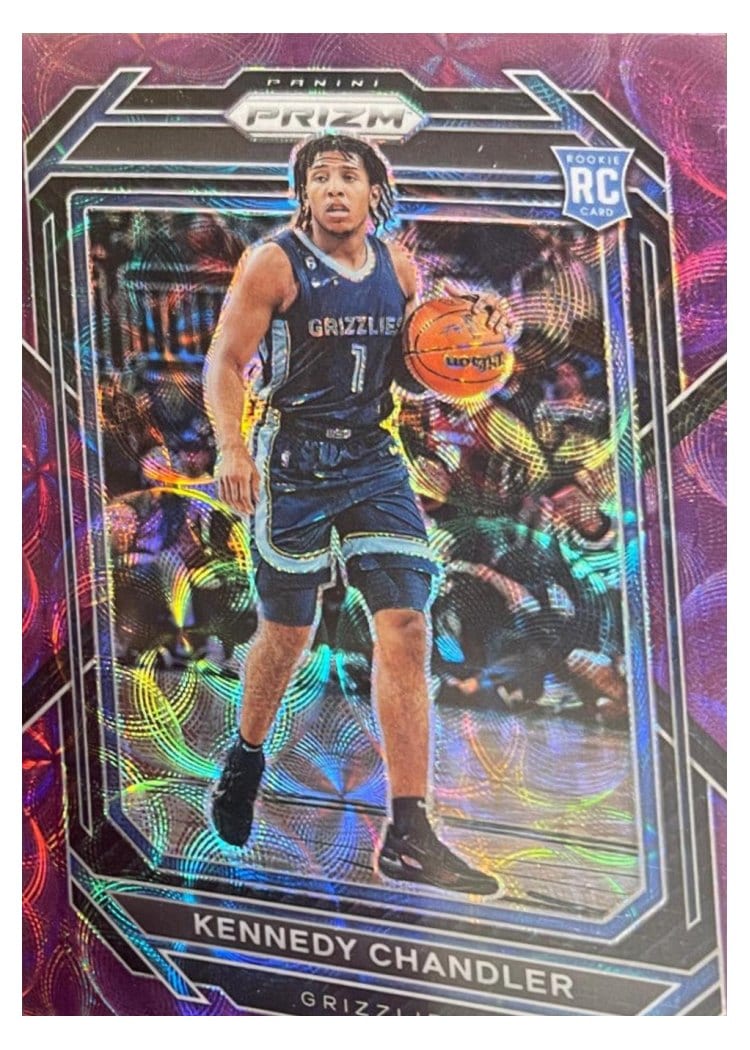 2022-23 Panini Prizm Base Set Kennedy Chandler #235 card