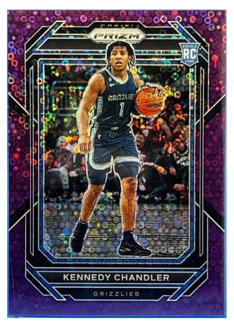 2022-23 Panini Prizm Base Set Kennedy Chandler #235 card