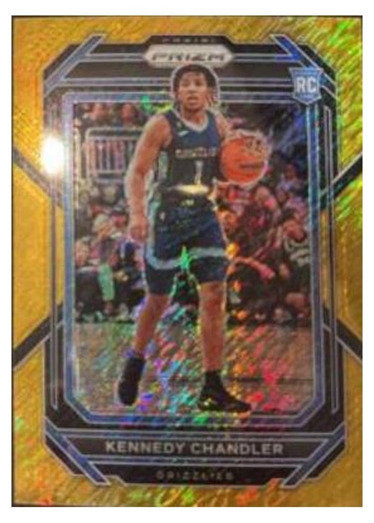 2022-23 Panini Prizm Base Set Kennedy Chandler #235 card