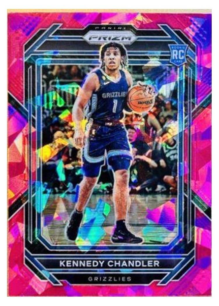 2022-23 Panini Prizm Base Set Kennedy Chandler #235 card