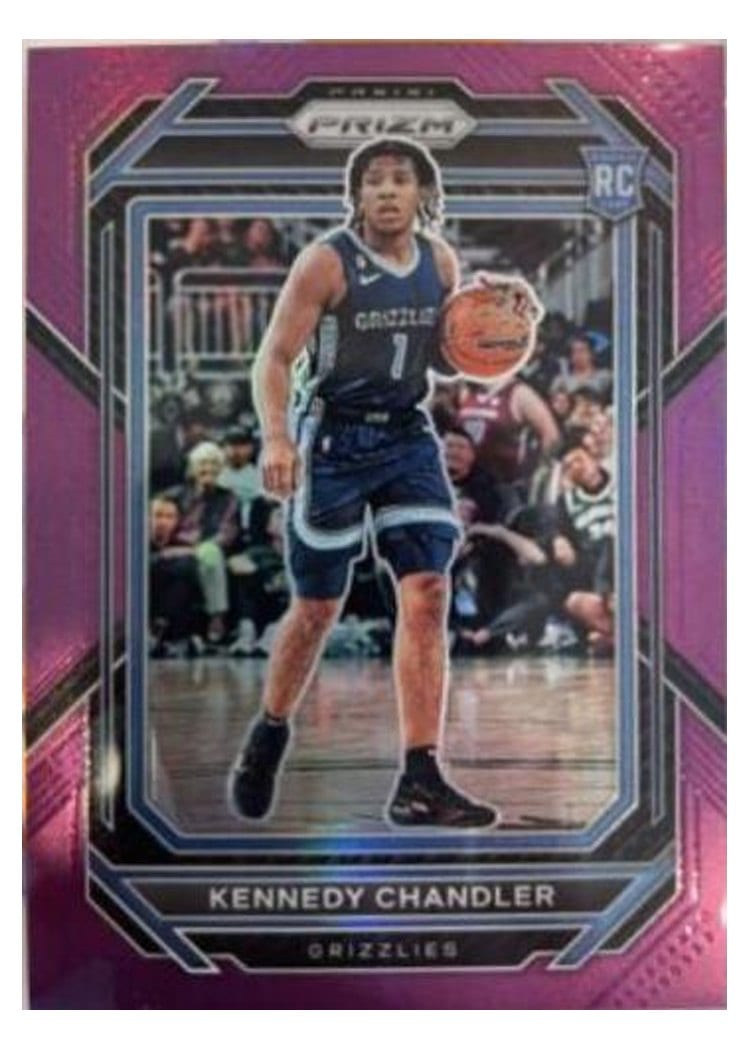 2022-23 Panini Prizm Base Set Kennedy Chandler #235 card