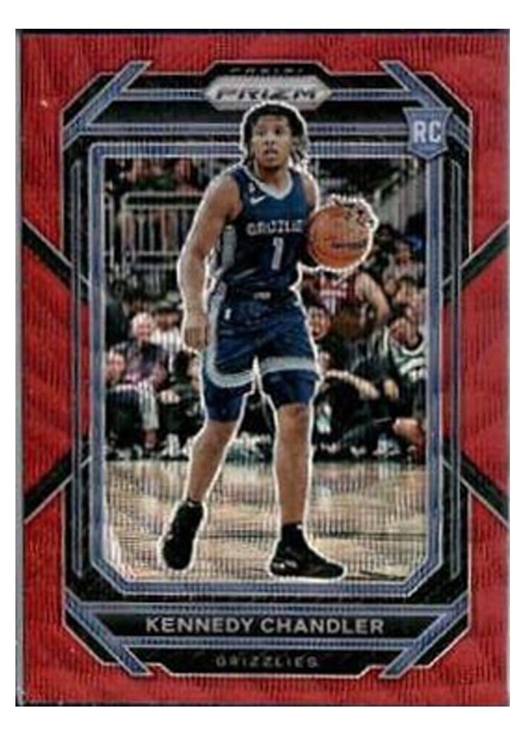 2022-23 Panini Prizm Base Set Kennedy Chandler #235 card