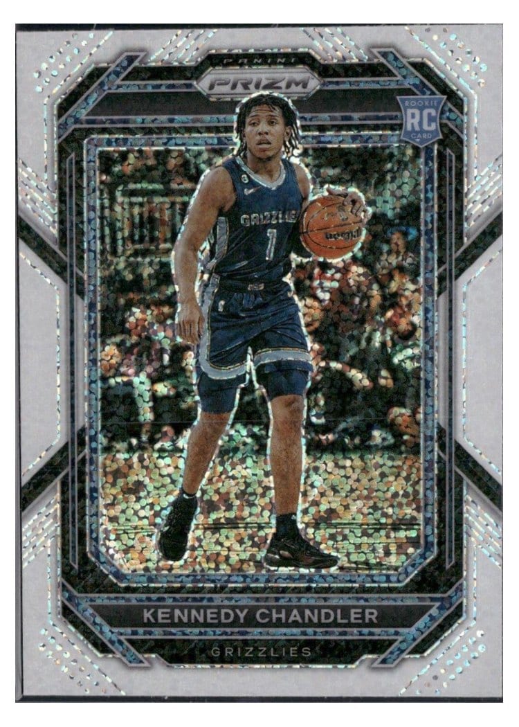 2022-23 Panini Prizm Base Set Kennedy Chandler #235 card
