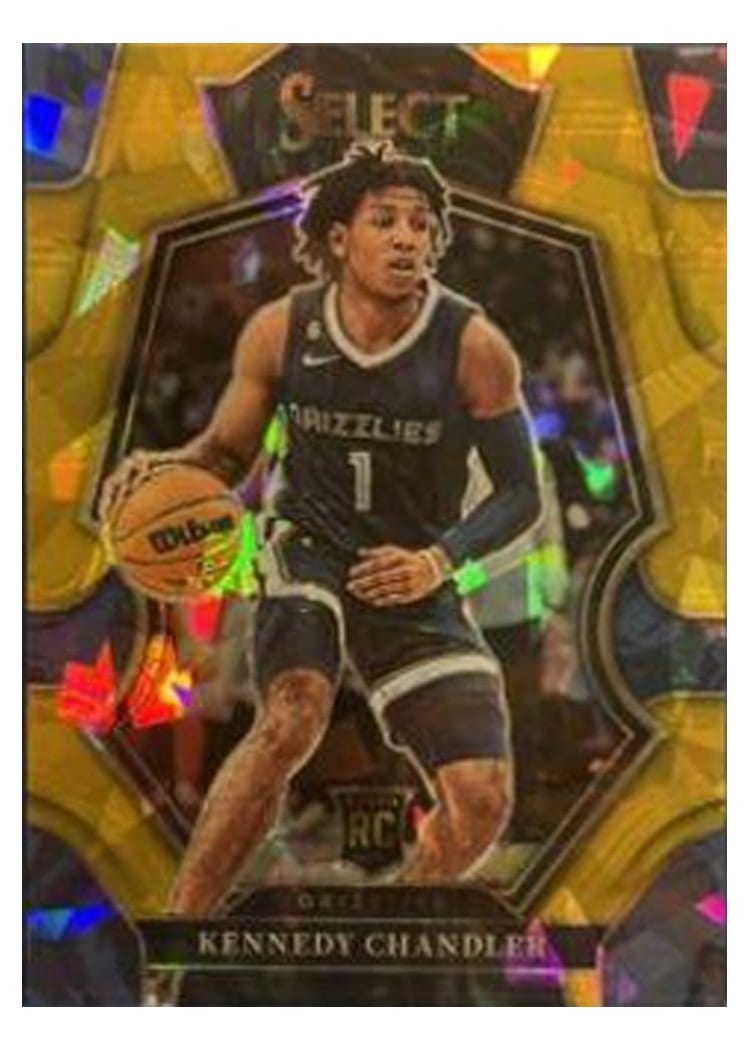 2022-23 Panini Select Base Set Kennedy Chandler #173 card